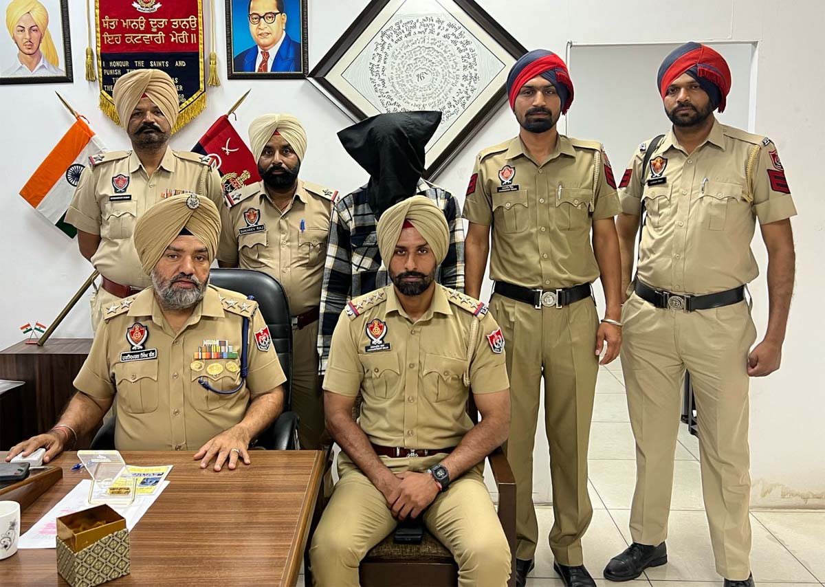 पुलिस ने नशा तस्कर को हेरोइन के साथ किया गिरफ्तार
